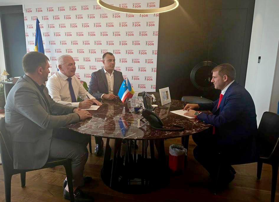 Спикер НСГ провёл встречу с председателем партии «Шор»